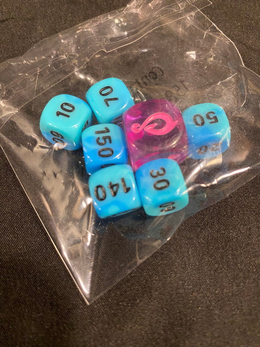 Evolving Skies dice set